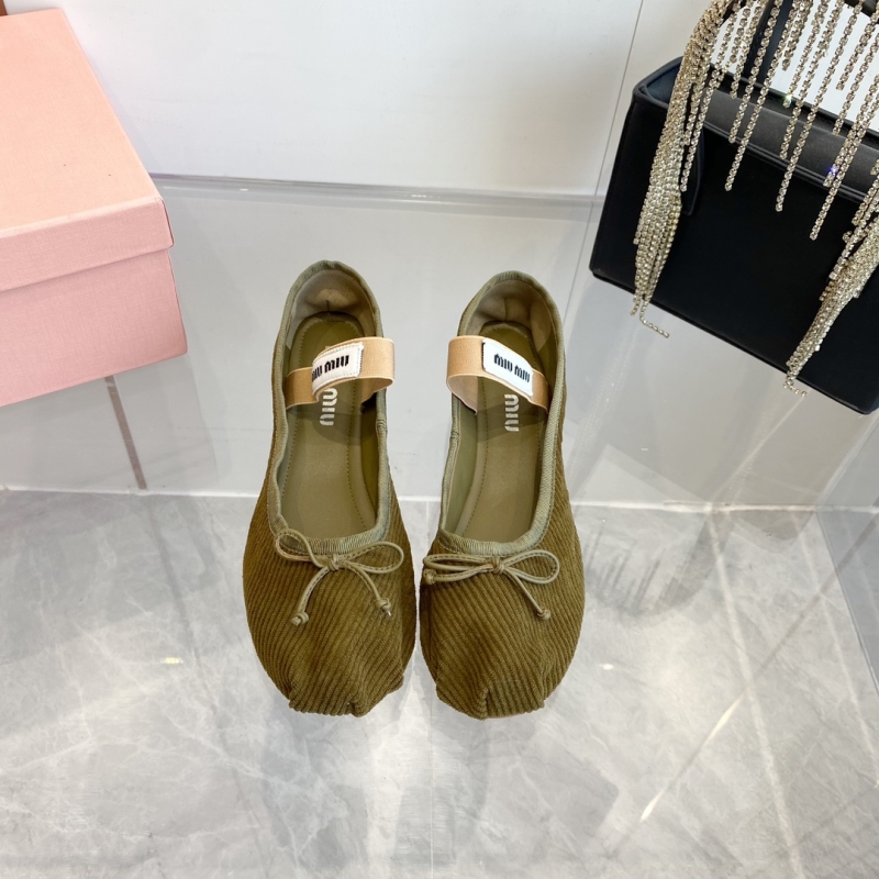 Miu Miu flat shoes